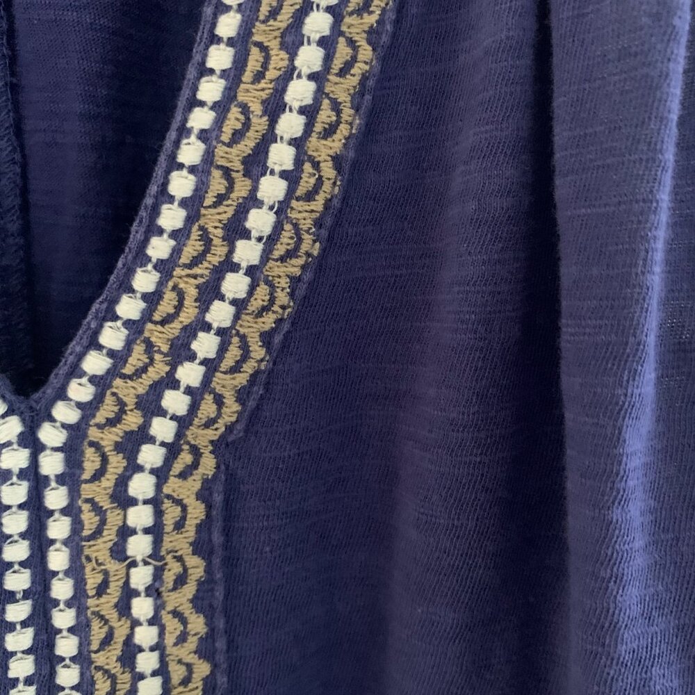 EUC Sonoma Embroidered Neckline Dress - Picture 2 of 5